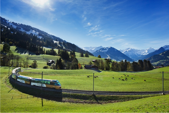 因特拉肯🚄搭乘~黃金列車🚄盧森 (3)