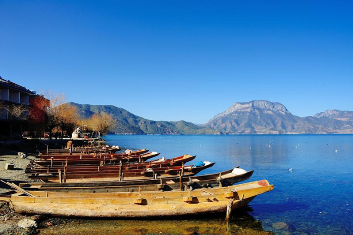 瀘沽湖【瀘沽湖風景區景觀臺-摩梭人家訪-篝火晚會】 (3)