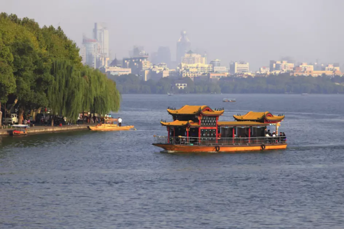 D2 杭州【西湖遊船+登三潭印月島