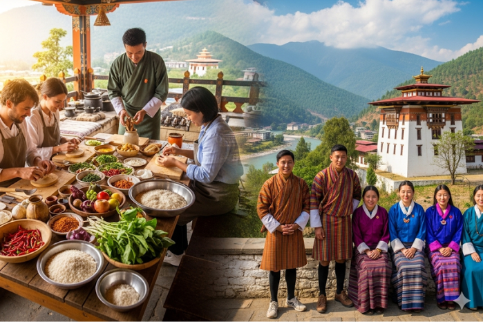 不丹料理體驗與傳統服飾體驗高解析度合成照 (2)