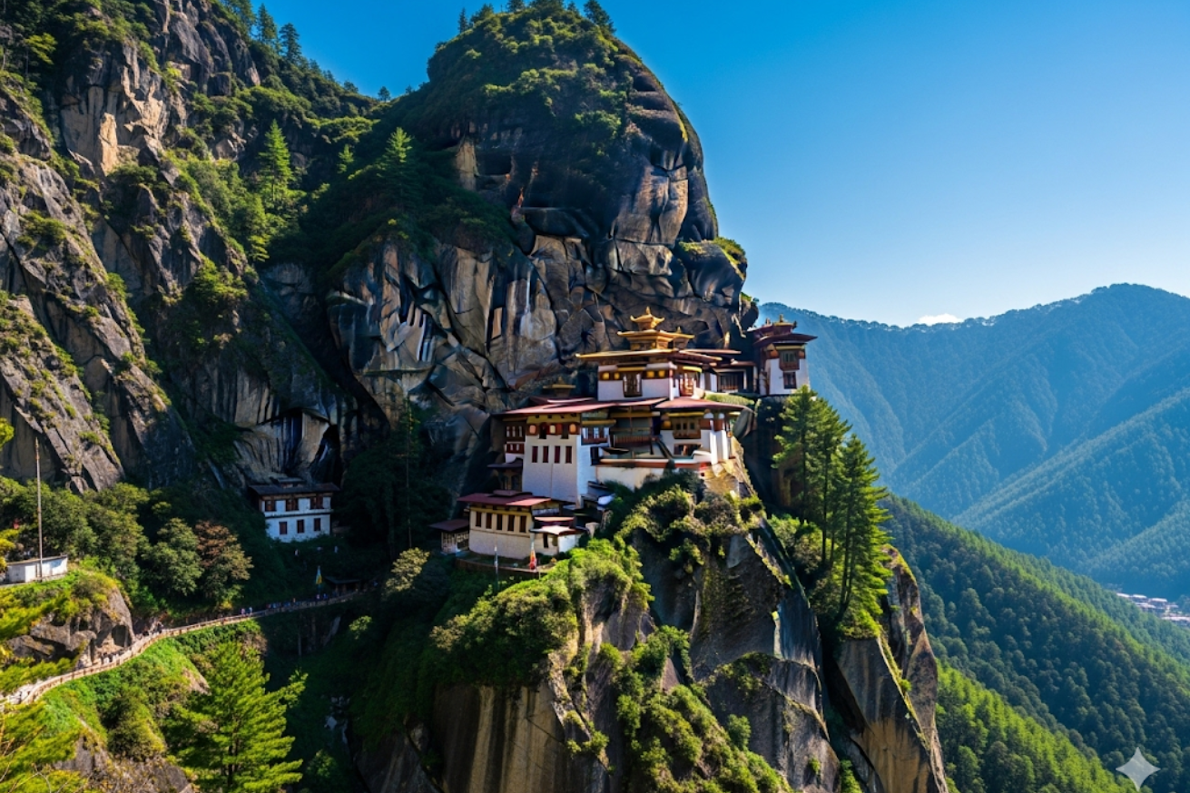 1-1 帕羅（Paro） 虎穴寺 (Tiger’s Nest Monastery)