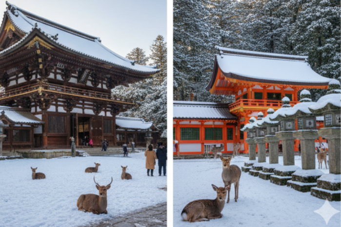 4.奈良公園．東大寺．春日大社