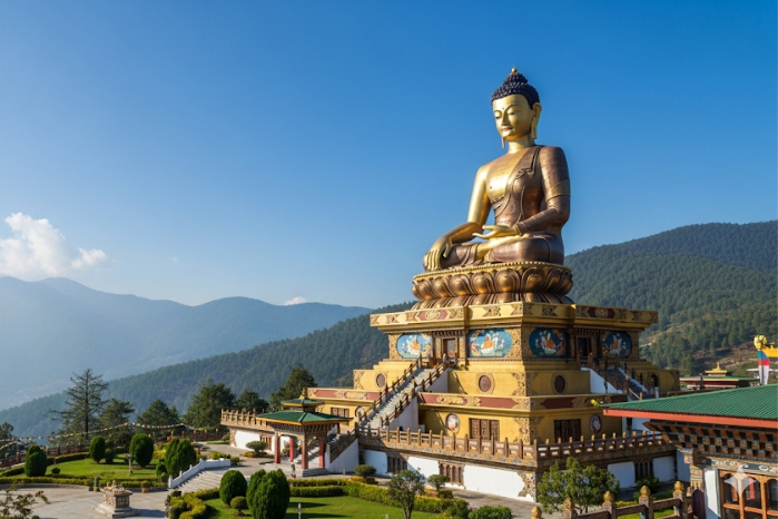 4.Kuensel Phodrang 自然公園 & 佛陀多登瑪像 (Buddha Dordenma Statue) 國家紀念佛塔 (National Memorial Chorten) 不丹郵局 (Bhutan Post Office) 簡單不丹博物館 (Simply Bhutan) 不丹工藝市集 & 諾金林街 (Crafts