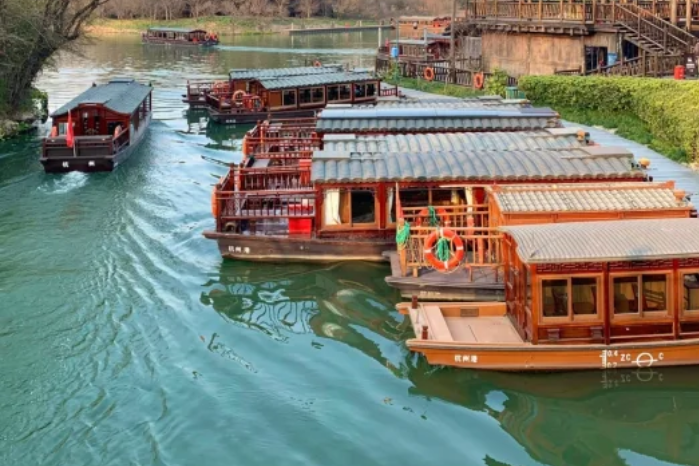 杭州【西溪國家濕地公園】 (5A 景區) 遊船+電瓶車