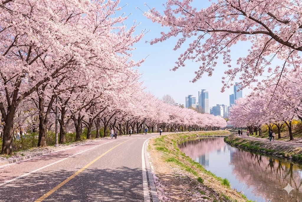 安養川 汝矣島輪中路