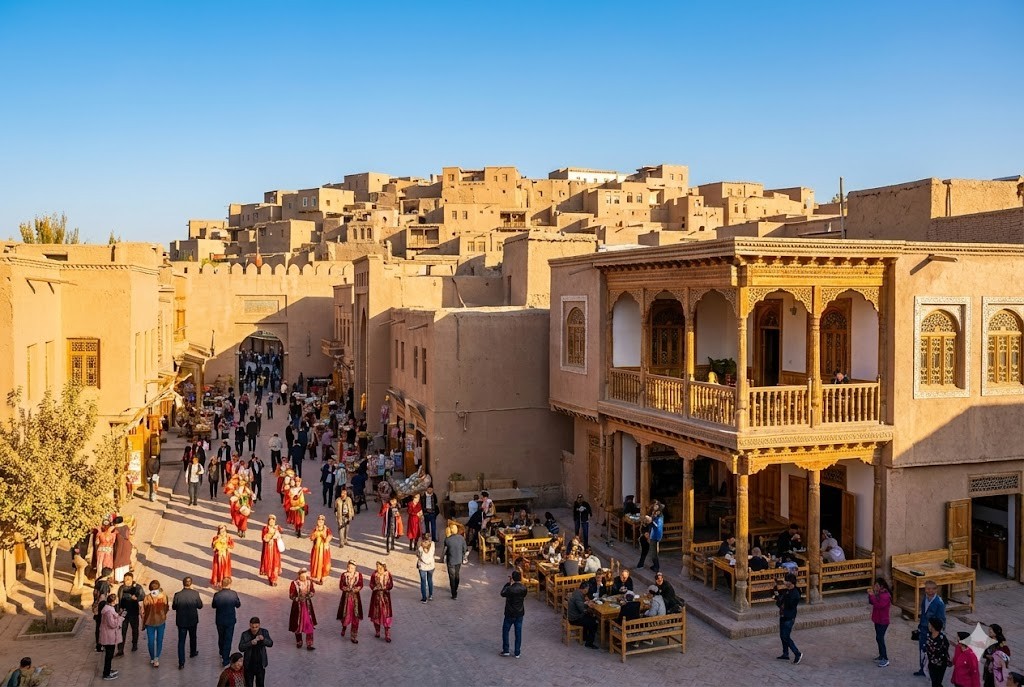 🏘️ 喀什古城