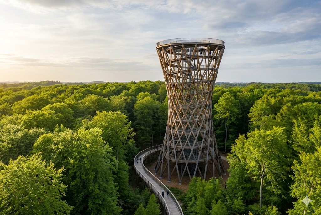 11哥本哈根 森林塔