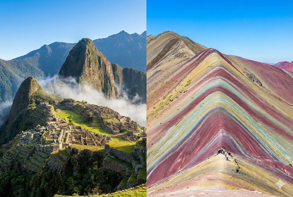 1.馬丘比丘+彩虹山