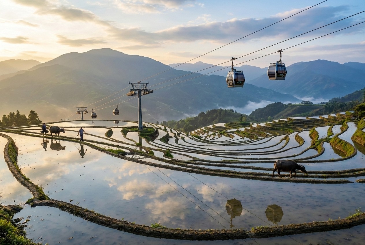 1.龍脊梯田 放水 5月