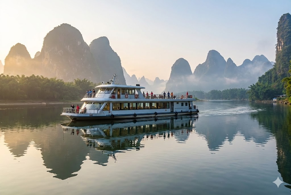 2.灕江 鑽石水道 遊船