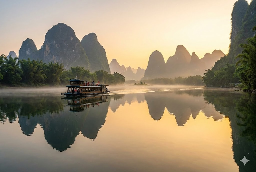 5.灕江 鑽石水道 遊船