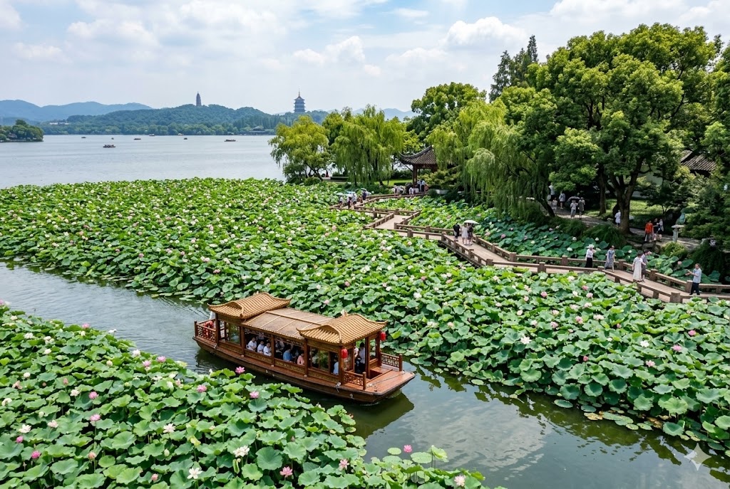 杭州西湖 荷花