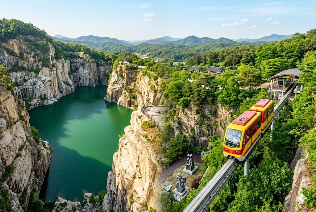 1. 抱川藝術谷｜含單軌列車體驗