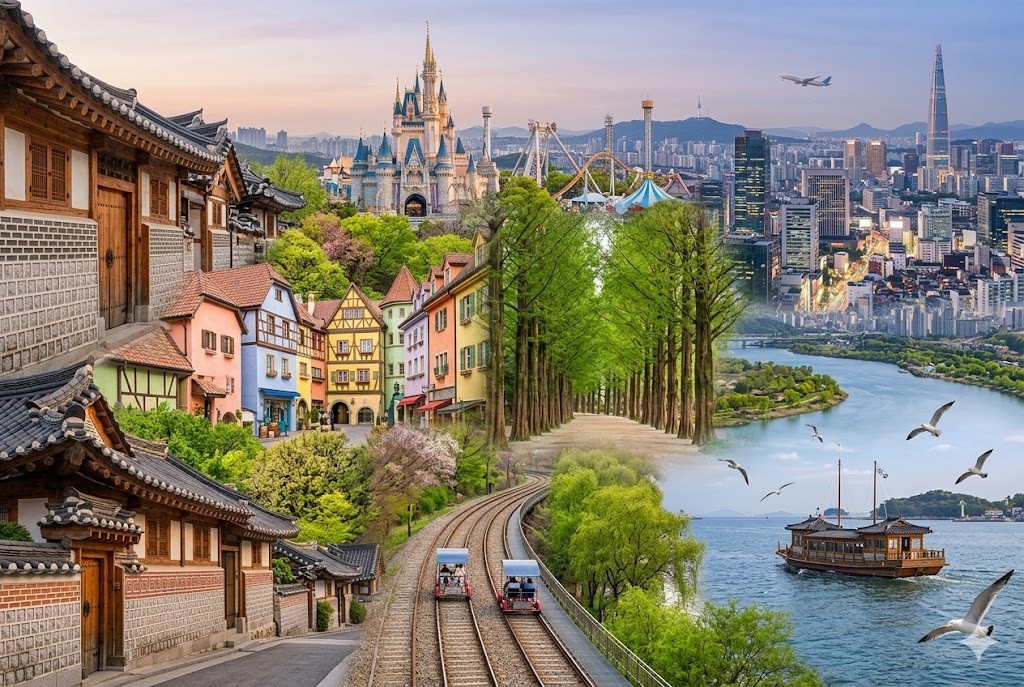 5.22 韓國首爾小法國村愛寶樂園海鷗船韓屋 封面