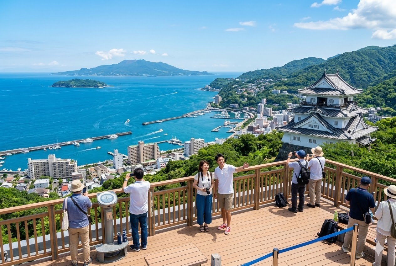 7.熱海城展望台