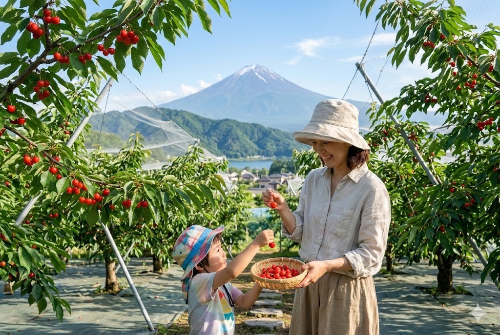 8.富士山 採果